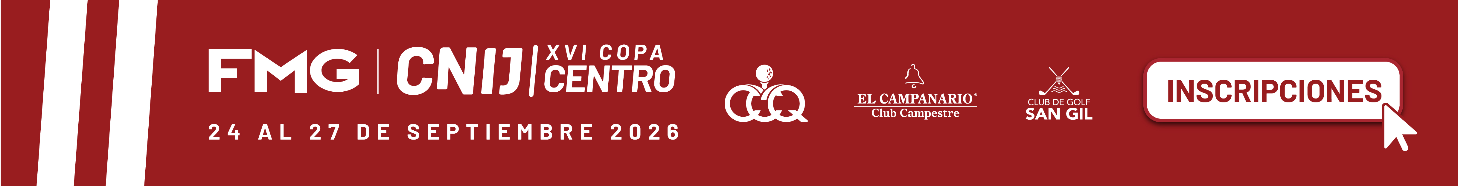 Baner Copa Centro Inscripciones