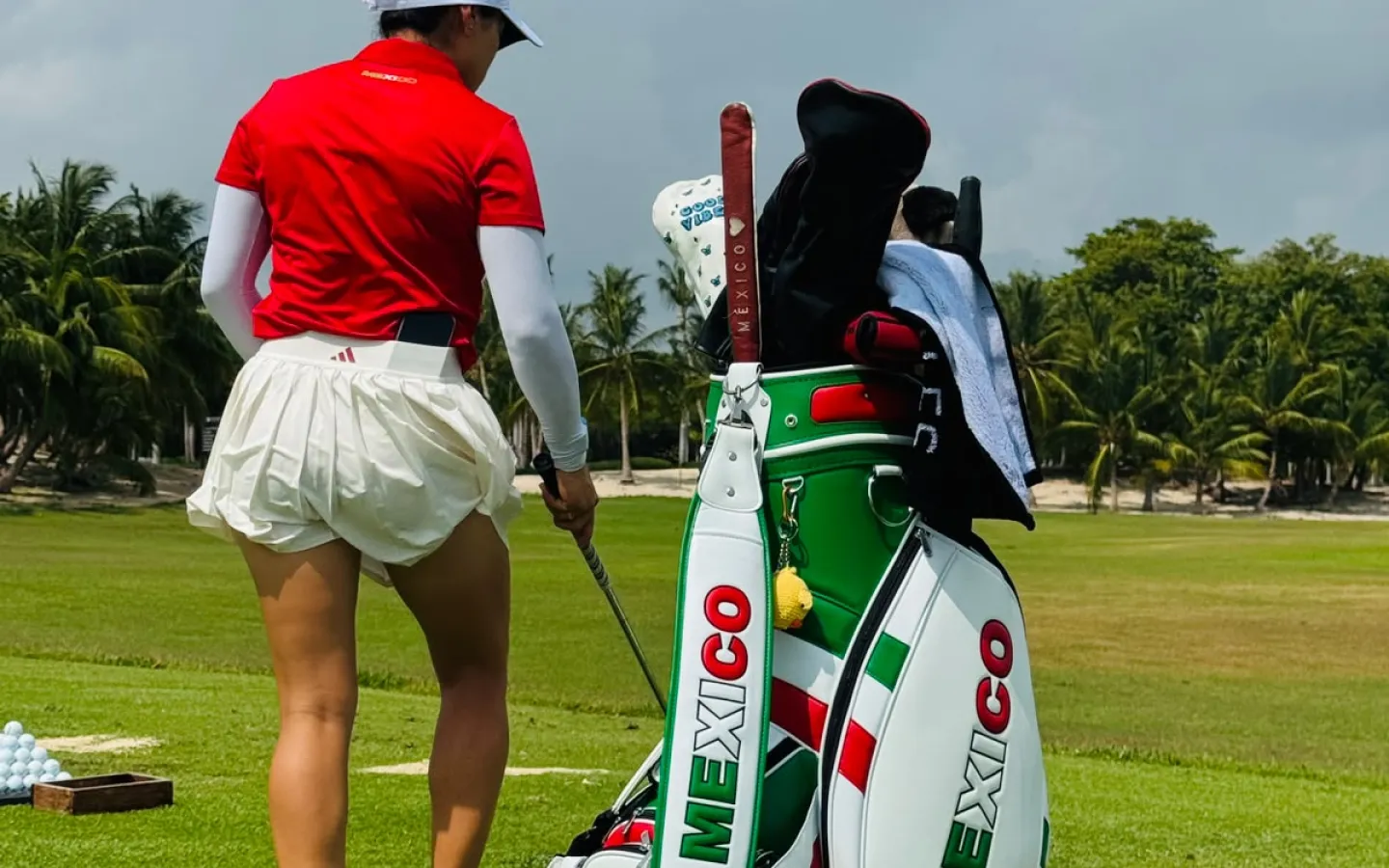 Golfista de la Selección Nacional Femenil de México