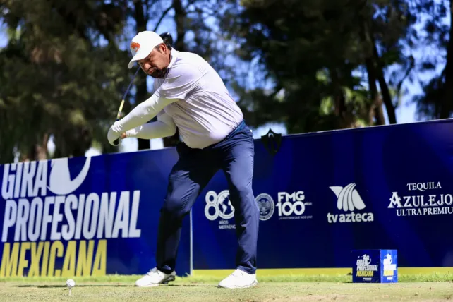 José de Jesús “Camarón” Rodríguez líder en solitario en la segunda ronda del Atlas Open, segunda etapa de la campaña 2026-27 de la GPM